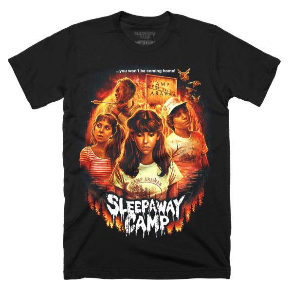 Sleepaway Camp A Perfect Place To Die T-Shirt Funny Halloween Shirt For Halloween Jezsport.com