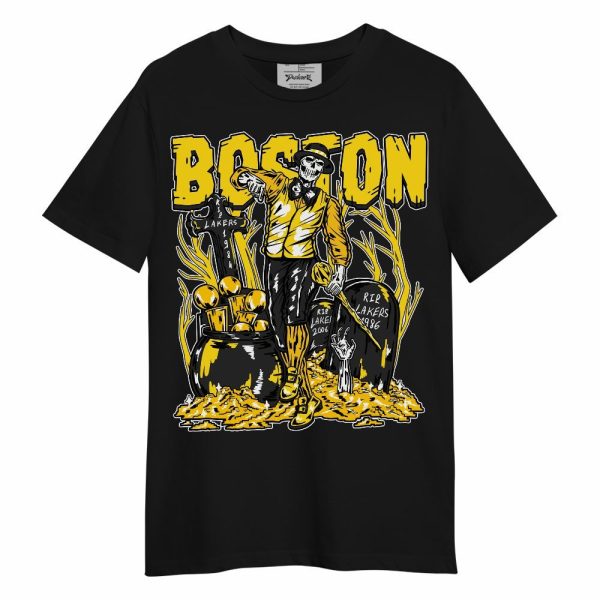 Retro Thunder 4s Shirt - Goldrush Skeleton Unisex Shirt Matching Jordan Shirt Jezsport.com