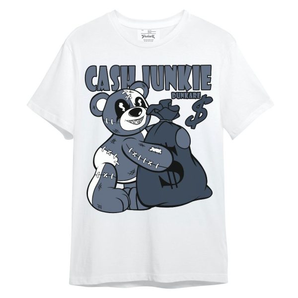 Low Diffused Blue 11s Shirt - Cashs Junkie Bear Unisex Shirt Matching Jordan Shirt Jezsport.com