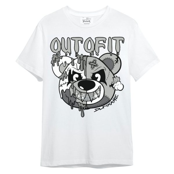 Paris Cement Grey 4s Shirt - Out Of It Bear Unisex Shirt Matching Jordan Shirt Jezsport.com