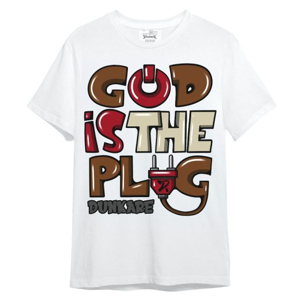 Archaeo Brown 5s Shirt - God Is The Power Cord Unisex Shirt Matching Jordan Shirt Jezsport.com