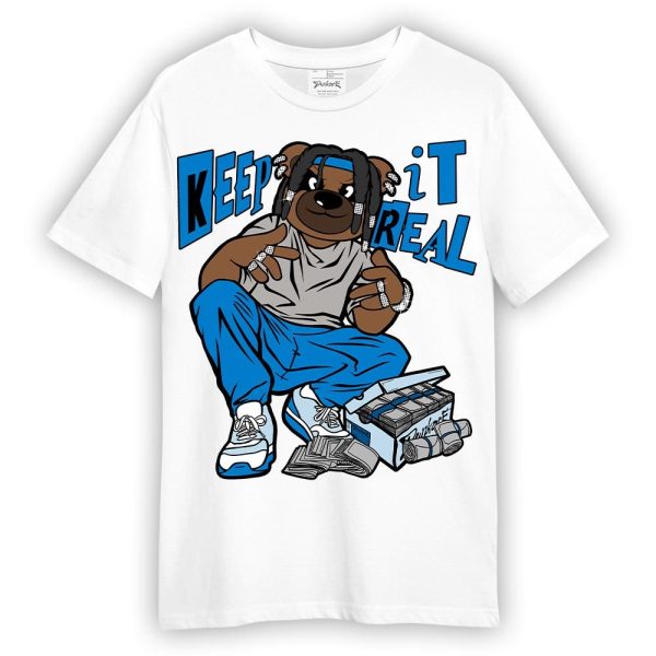 Industrial Blue 4s Shirt - Keep in Auth Bear Shirt Unisex Matching Jordan Shirt Jezsport.com