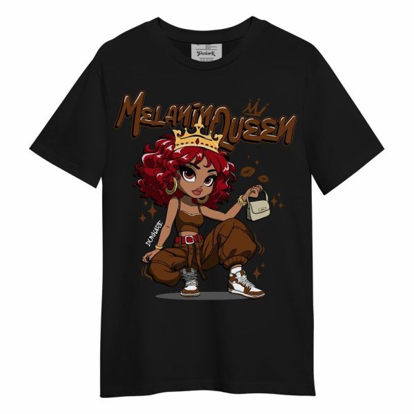 Archaeo Brown 5s Shirt, Melanin Queen Pretty Unisex Shirt Matching Jordan Shirt Jezsport.com