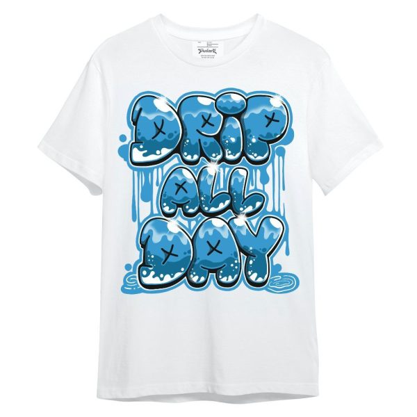 Powder Blue 9s Shirt - DRIPPIN Days Graphic Unisex Shirt Matching Jordan Shirt Jezsport.com