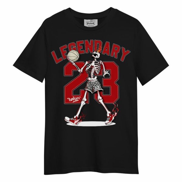 Cement Grey 3s Shirt, 23 Skeleton G.O.A.T Unisex Shirt Matching Jordan Shirt Jezsport.com