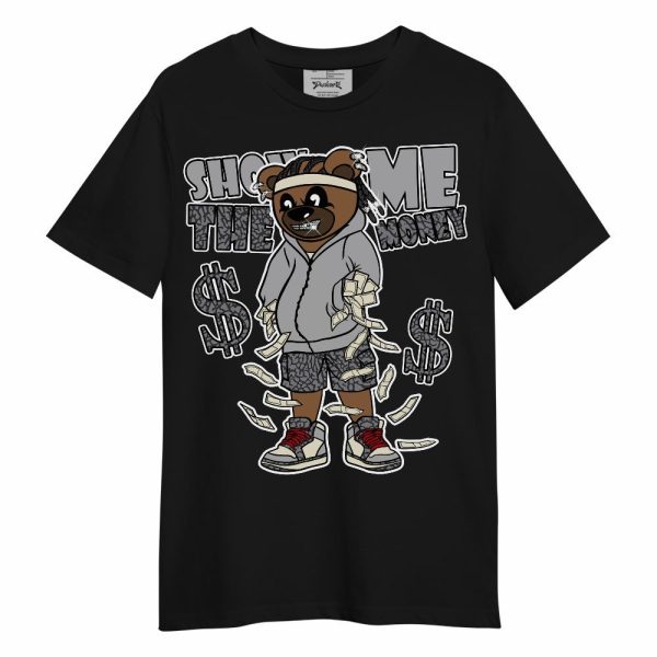 Cement Grey 3s Shirt - Show Me Bear Unisex Shirt Matching Jordan Shirt Jezsport.com