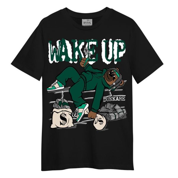 Oxidized Green 4s Shirt - Wakeup Bear Shirt Unisex Matching Jordan Shirt Jezsport.com