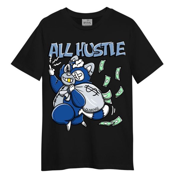 Low Space Royal 11s Shirt - All Hustles Raccoon Shirt Unisex Matching Jordan Shirt Jezsport.com