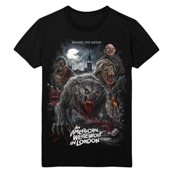 An American Werewolf In London Beware The Moon T Shirt Funny Halloween Shirt For Halloween Jezsport.com