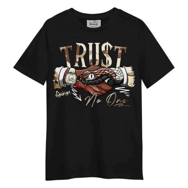 Desert Camo 3s Shirt, Snake Trust No One Unisex Shirt Matching Jordan Shirt Jezsport.com