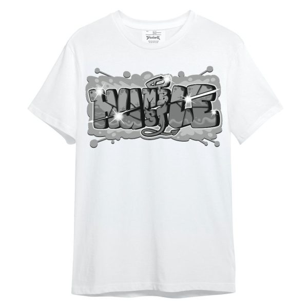 Black Wolf Grey 12s Shirt - Humbled Hustles Graphic Unisex Shirt Matching Jordan Shirt Jezsport.com