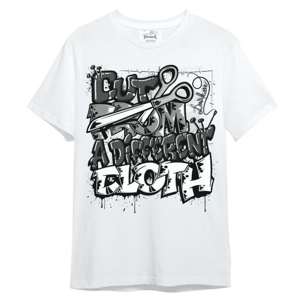 White Thunder 4s Shirt, Cut A Different Drip Unisex Shirt Jezsport.com