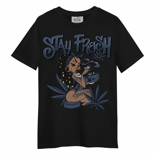 Low Diffused Blue 11s Shirt, Stay Fresh Cannabis Unisex Shirt Matching Jordan Shirt Jezsport.com