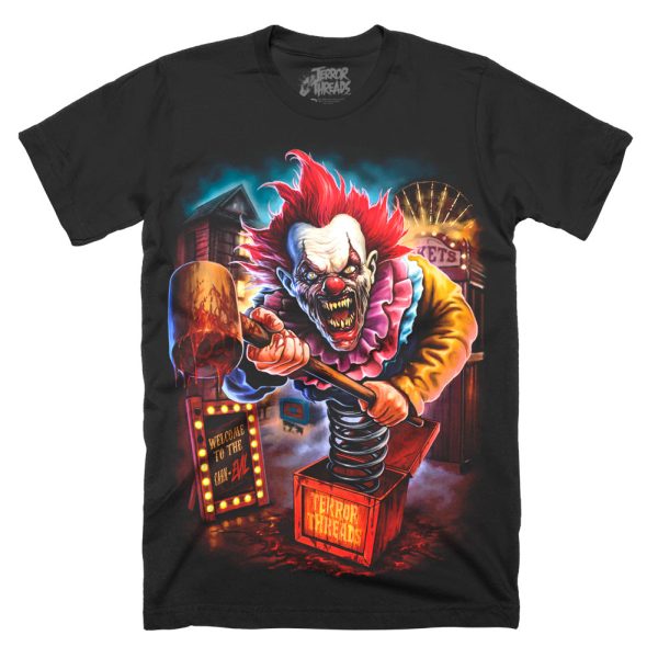 Carn-EVIL Clown T-Shirt Funny Halloween Shirt For Halloween Jezsport.com