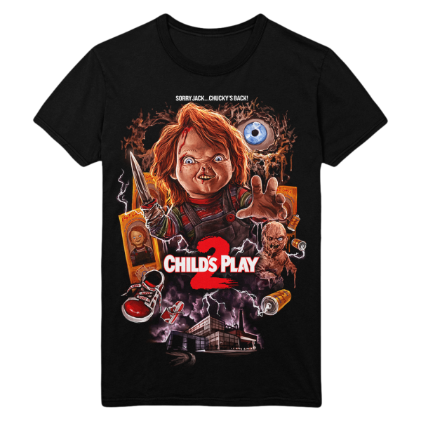 Child's Play 2 Look Who's Stalking T Shirt Funny Halloween Shirt For Halloween Jezsport.com