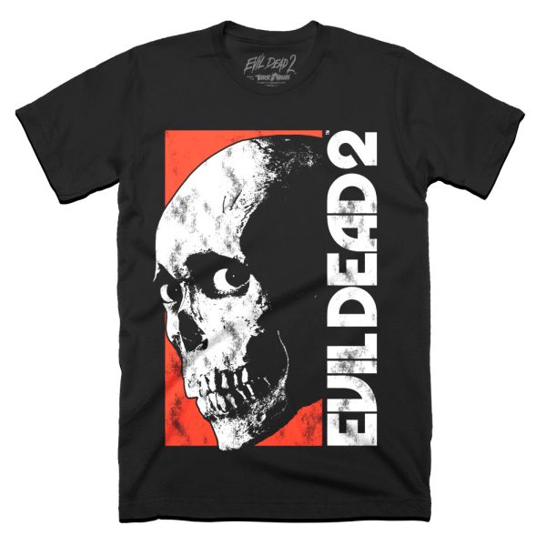 Evil Dead 2 Classic Skull T-Shirt Funny Halloween Shirt For Halloween Jezsport.com