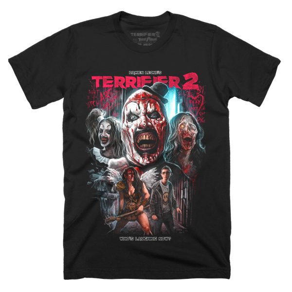 Terrifier 2 Clown Town T-Shirt Funny Halloween Shirt For Halloween Jezsport.com