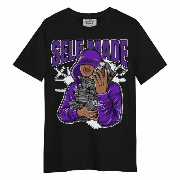 Retro Dark Iris 3s Shirt - Selfmade Unqiue Unisex Shirt Matching Jordan Shirt Jezsport.com