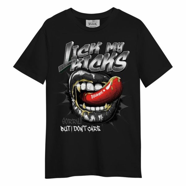 White Thunder 4s Shirt, Lick My Kicks Lips Unisex Shirt Jezsport.com