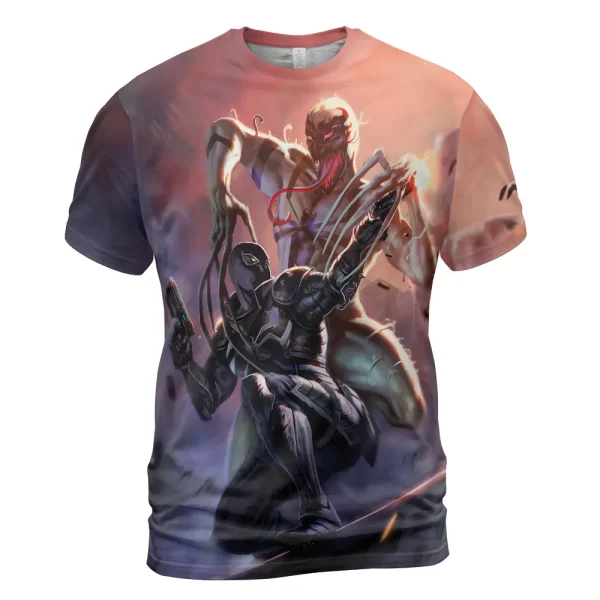 Venom vs Venom Shirt, Marvel Shirt For Men And Women Jezsport.com