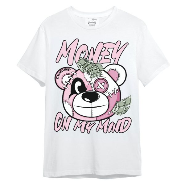 Orchid 4s Shirt - Money On My Mind Bear Shirt Unisex Oufit Matching Jordan Shirt Jezsport.com