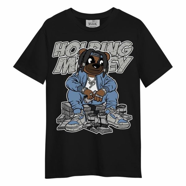 University Blue 4s Shirt - Possessing Moneys Bear Unisex Shirt Matching Jordan Shirt Jezsport.com