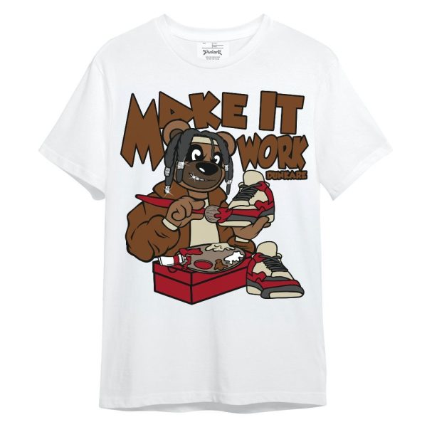 Archaeo Brown 5s Shirt - Pull It Off Bear Unisex Shirt Matching Jordan Shirt Jezsport.com