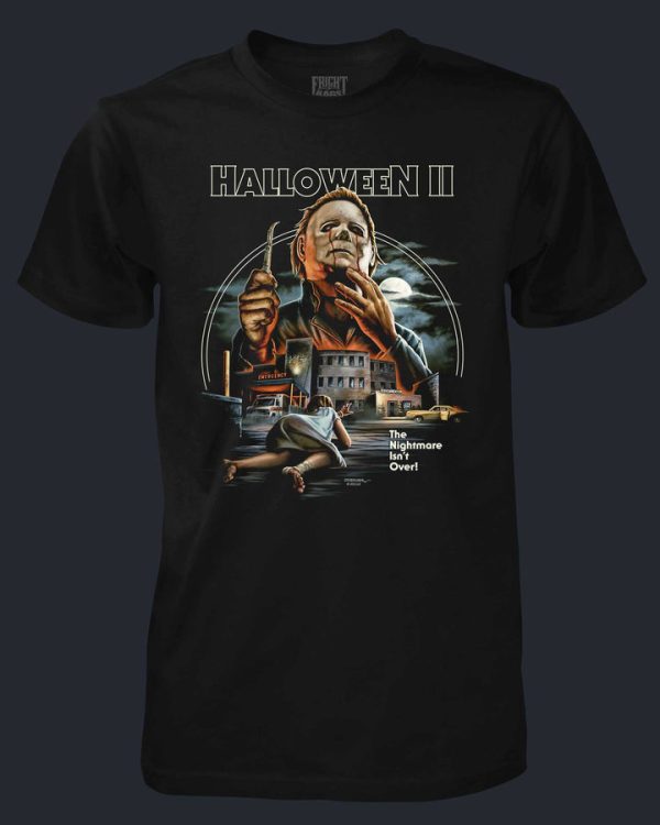 Halloween II V1 Halloween Horror Movie Shirt Jezsport.com