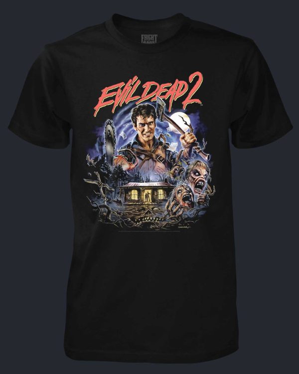 Evil Dead 2 Dead By Dawn Funny Halloween Shirt For Halloween Jezsport.com