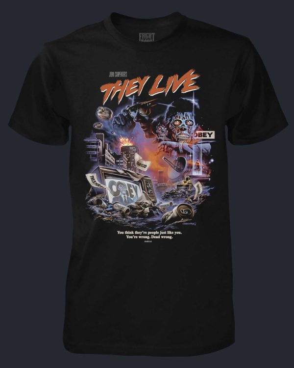 John Carpenter's They Live Funny Halloween Shirt For Halloween Jezsport.com