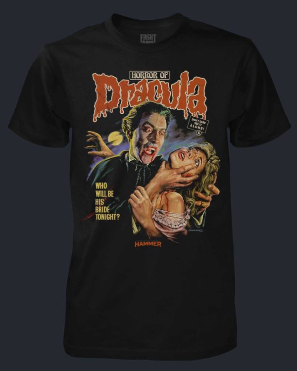 Horror of Dracula Funny Halloween Shirt For Halloween Jezsport.com