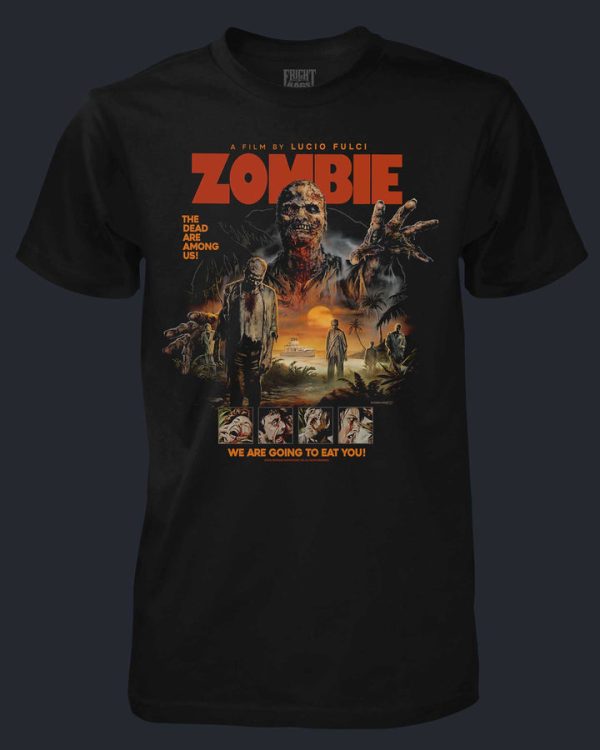 Lucio Fulci's Zombie Funny Halloween Shirt For Halloween Jezsport.com