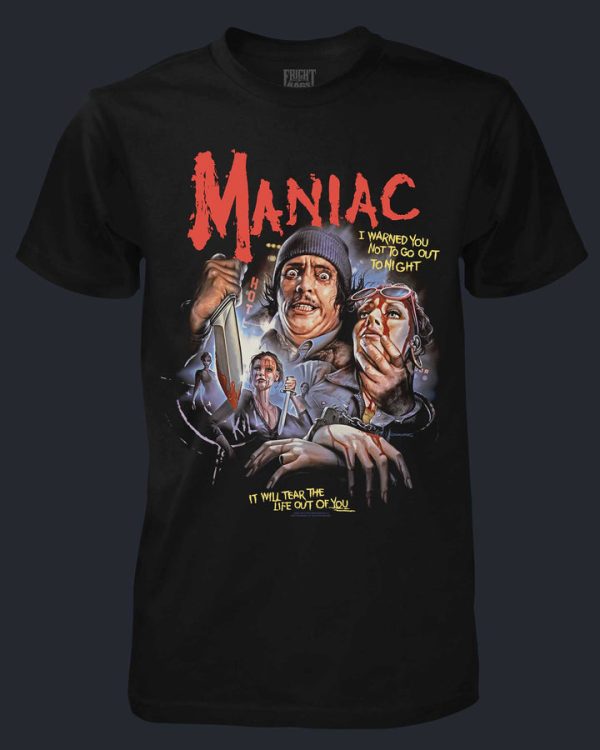 Maniac Funny Halloween Shirt For Halloween Jezsport.com