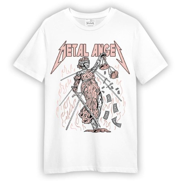 Low Legend Pink 11s Shirt - Metal Angel Skeleton Shirt Unisex Matching Jordan Shirt Jezsport.com