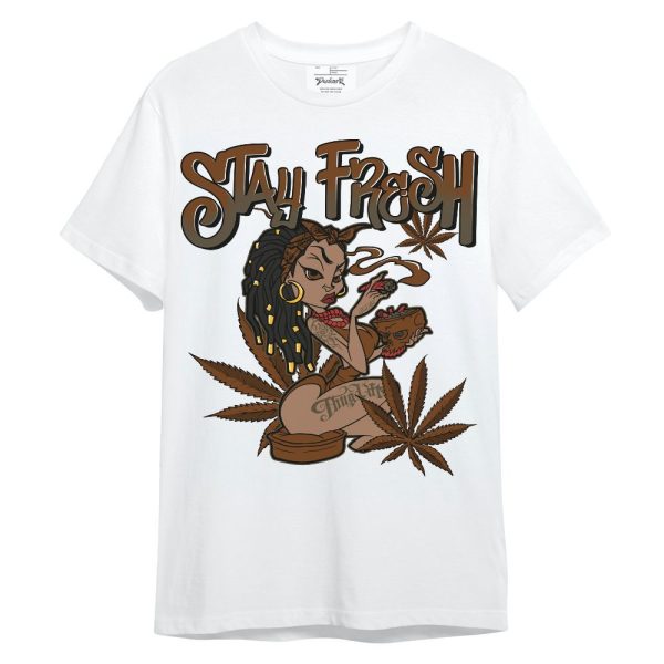 Olive 9s Shirt, Stay Fresh Cannabis Unisex Shirt Jezsport.com