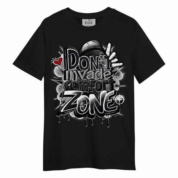 White Thunder 4s Shirt, Don't Zone Unisex Shirt Matching Jordan Shirt Jezsport.com