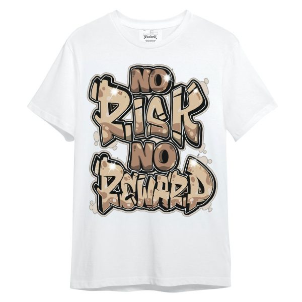 Desert Camo 3s Shirt - No Risks No Reward Unisex Shirt Matching Jordan Shirt Jezsport.com