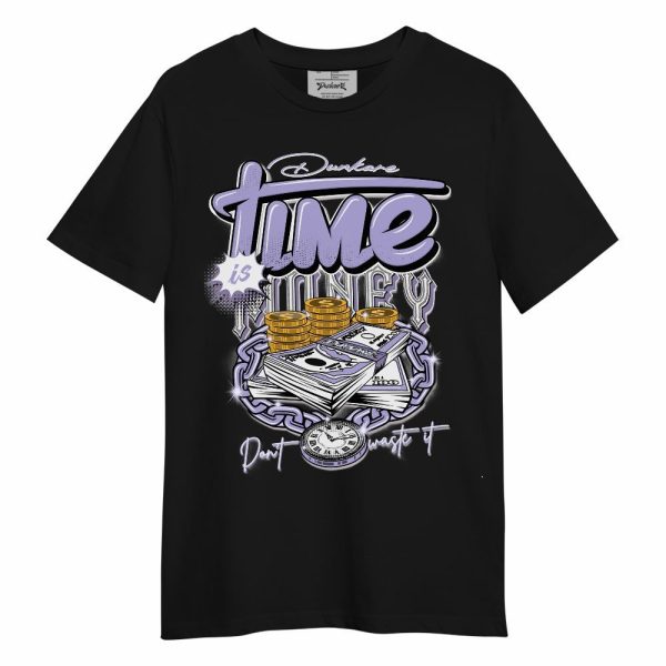 Low Pure Violet 11s Shirt, Time Is Money Unisex Shirt Matching Jordan Shirt Jezsport.com