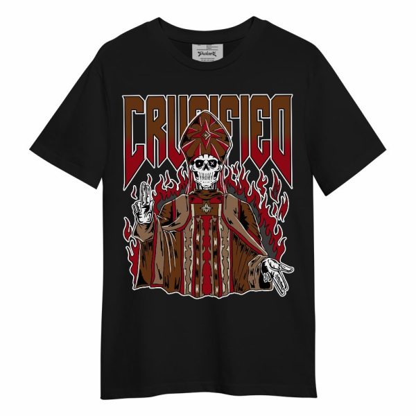 Archaeo Brown 5s Shirt - Crucified Skeleton Unisex Shirt Matching Jordan Shirt Jezsport.com