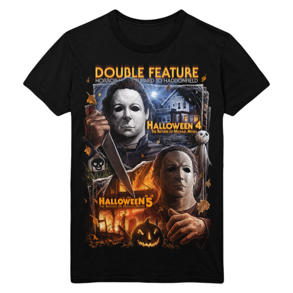 Halloween 4 and 5 Double Feature T Shirt Funny Halloween Shirt For Halloween Jezsport.com