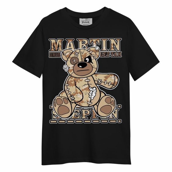 Desert Camo 3s Shirt - Tah Steppin Bear Unisex Shirt Matching Jordan Shirt Jezsport.com