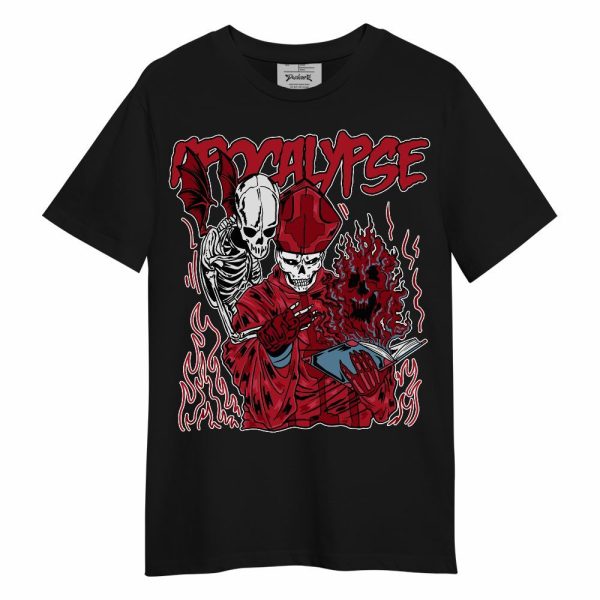 Retro Raging Bull 5s Shirt - Apocalypse Skeleton Unisex Shirt Jezsport.com