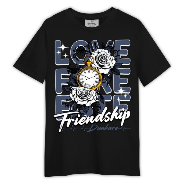 Low Diffused Blue 11s Shirt, Love, Fake, Fate Friendship Shirt Outfit Jezsport.com