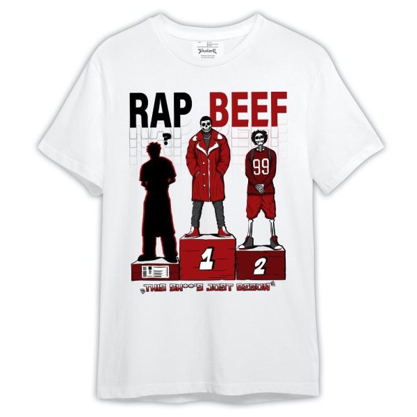 Red Taxi 12s Shirt, Rap Beef Shirt Outfit Retro Taxi Flip 12s Matching Jordan Shirt Jezsport.com