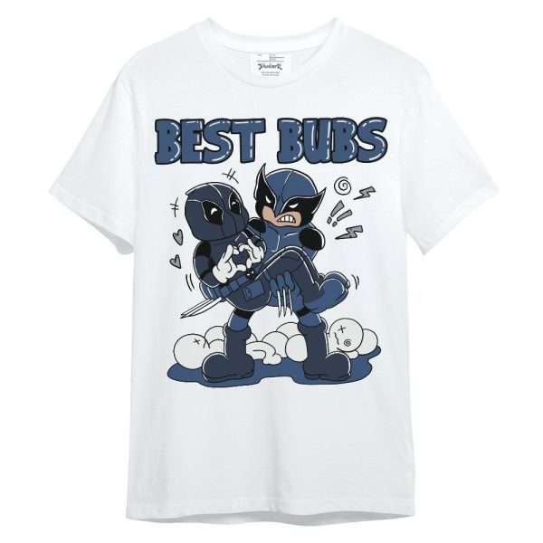 Midnight Navy 4s Shirt - Bubs Cartoon Unisex Shirt Matching Jordan Shirt Jezsport.com