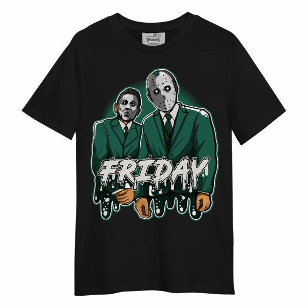 Oxidized Green 4s Shirt - Friday Halloween Graphic Unisex Shirt Matching Jordan Shirt Jezsport.com