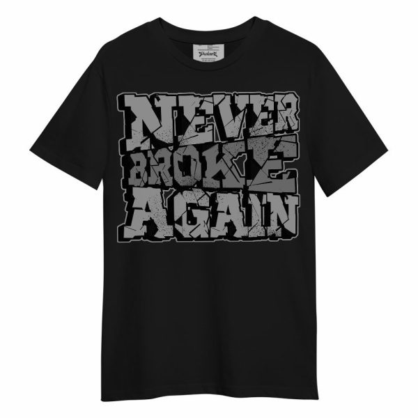 Black Wolf Grey 12s Shirt, Never Broke Again Work Hard Unisex Shirt Matching Jordan Shirt Jezsport.com