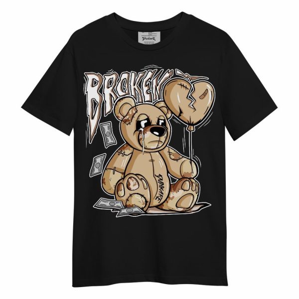 Desert Camo 3s Shirt - Broken Bear Shirt Unisex Oufit Unisex Shirt Matching Jordan Shirt Jezsport.com