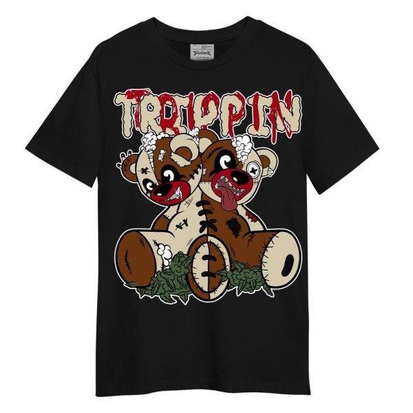 Olive 9s Shirt - Trippin Bear Shirt Unisex Jezsport.com