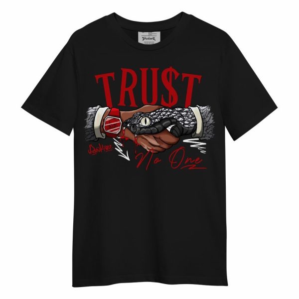 Cement Grey 3s Shirt, Snake Trust No One Unisex Shirt Matching Jordan Shirt Jezsport.com